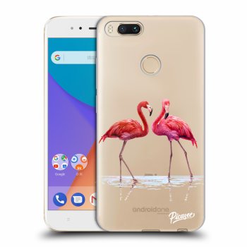 Maskica za Xiaomi Mi A1 Global - Flamingos couple