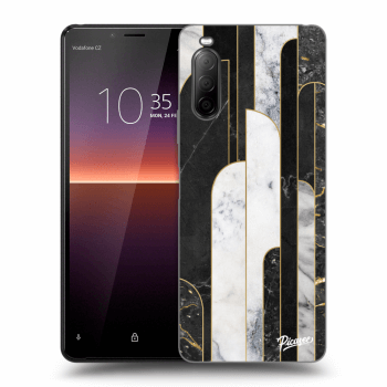Maskica za Sony Xperia 10 II - Black & White tile