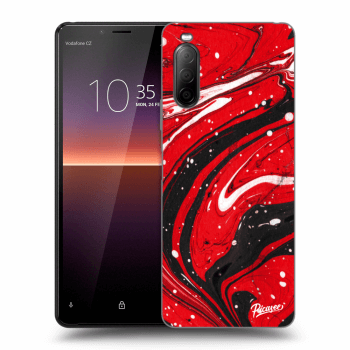 Maskica za Sony Xperia 10 II - Red black