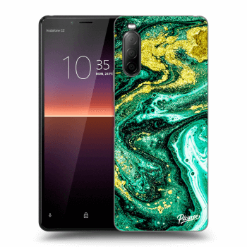 Maskica za Sony Xperia 10 II - Green Gold