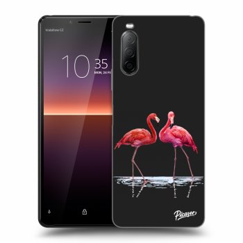 Maskica za Sony Xperia 10 II - Flamingos couple