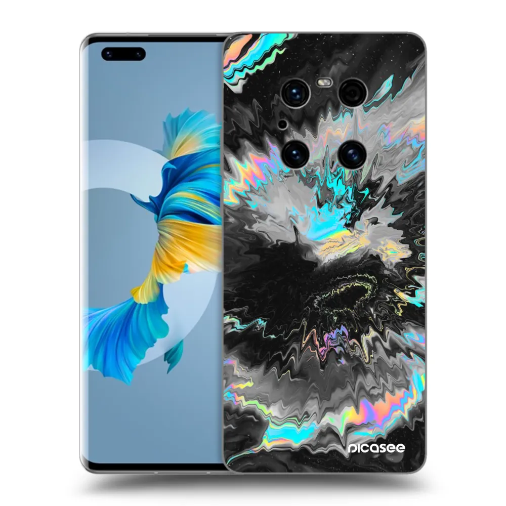 Picasee crna silikonska maskica za Huawei Mate 40 Pro - Magnetic