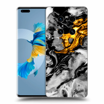 Maskica za Huawei Mate 40 Pro - Black Gold 2