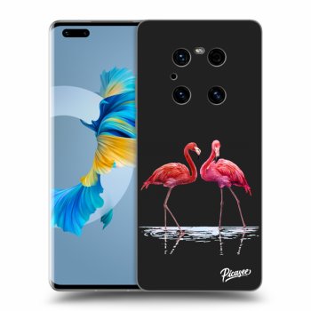Maskica za Huawei Mate 40 Pro - Flamingos couple