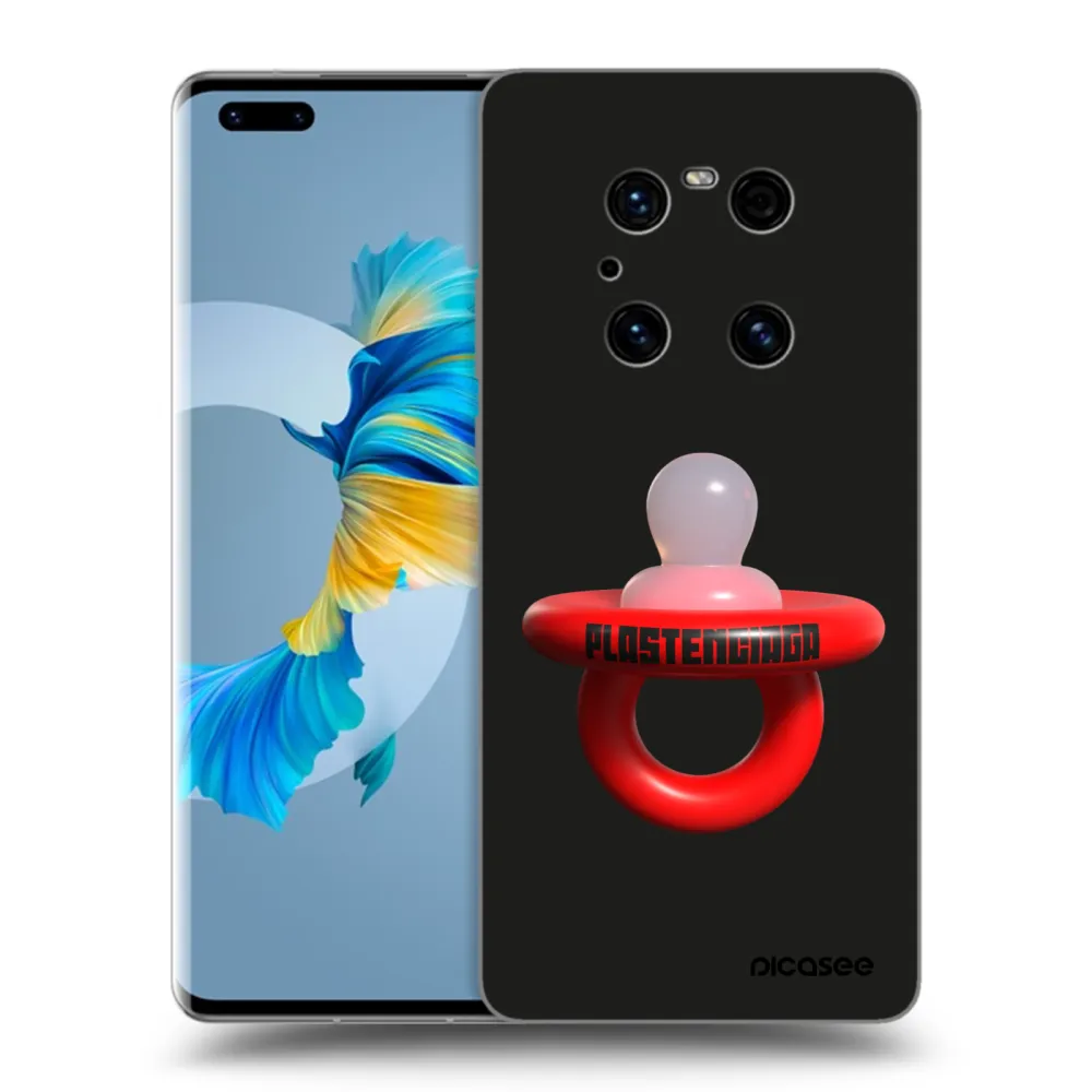 Picasee crna silikonska maskica za Huawei Mate 40 Pro - Le Dudel