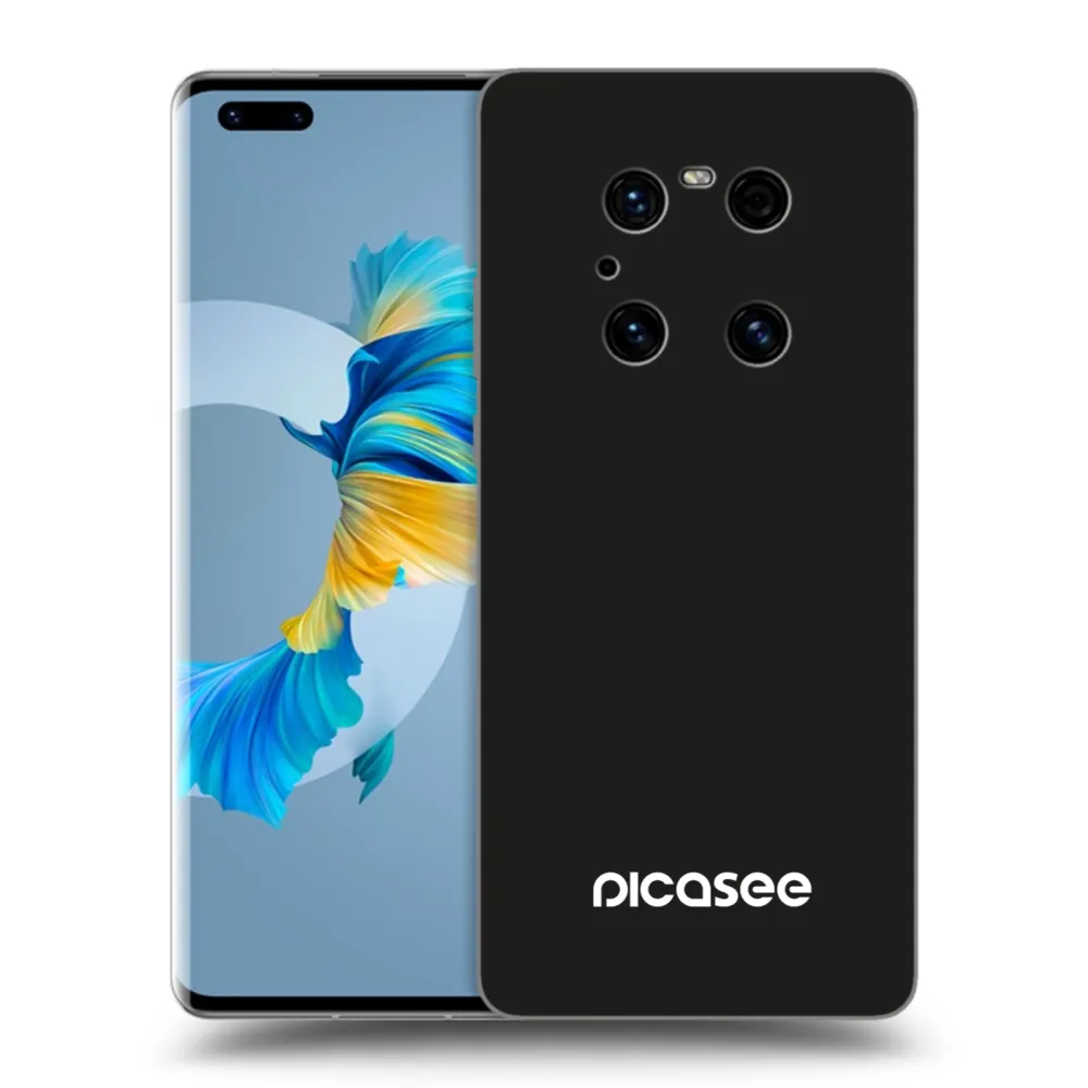 Picasee crna silikonska maskica za Huawei Mate 40 Pro - Picasee