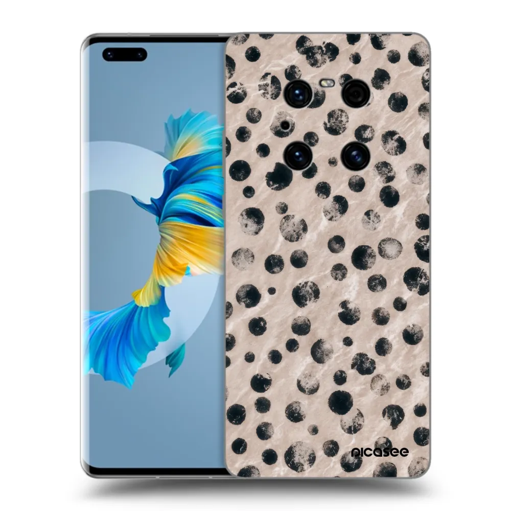 Picasee crna silikonska maskica za Huawei Mate 40 Pro - Inked