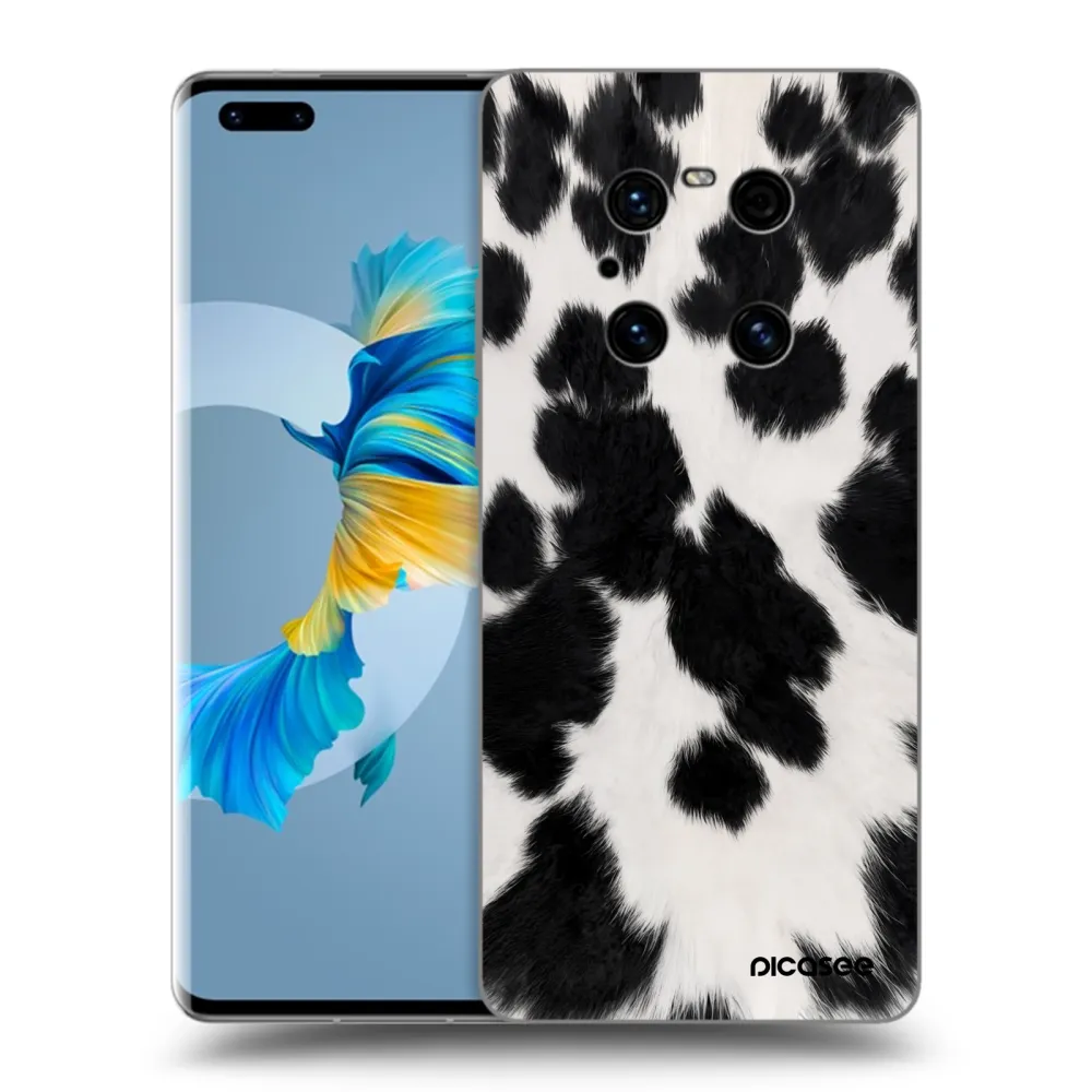 Picasee crna silikonska maskica za Huawei Mate 40 Pro - Black Moo
