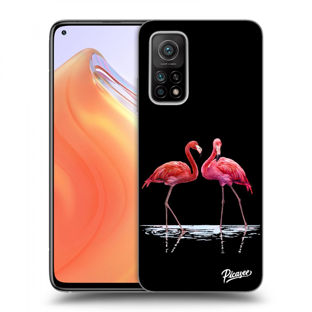 Picasee ULTIMATE CASE za Xiaomi Mi 10T - Flamingos couple