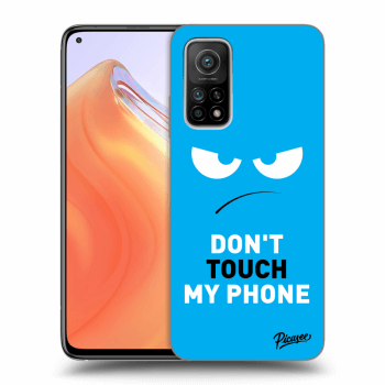 Maskica za Xiaomi Mi 10T - Angry Eyes - Blue