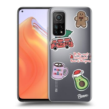 Maskica za Xiaomi Mi 10T - Christmas Stickers