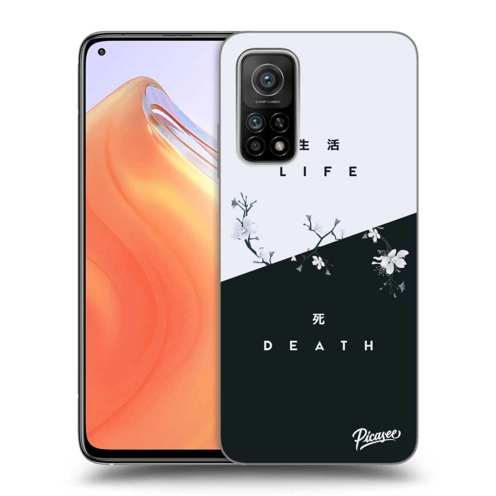 Picasee silikonska prozirna maskica za Xiaomi Mi 10T - Life - Death