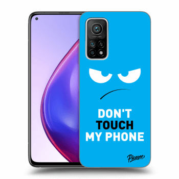 Maskica za Xiaomi Mi 10T Pro - Angry Eyes - Blue