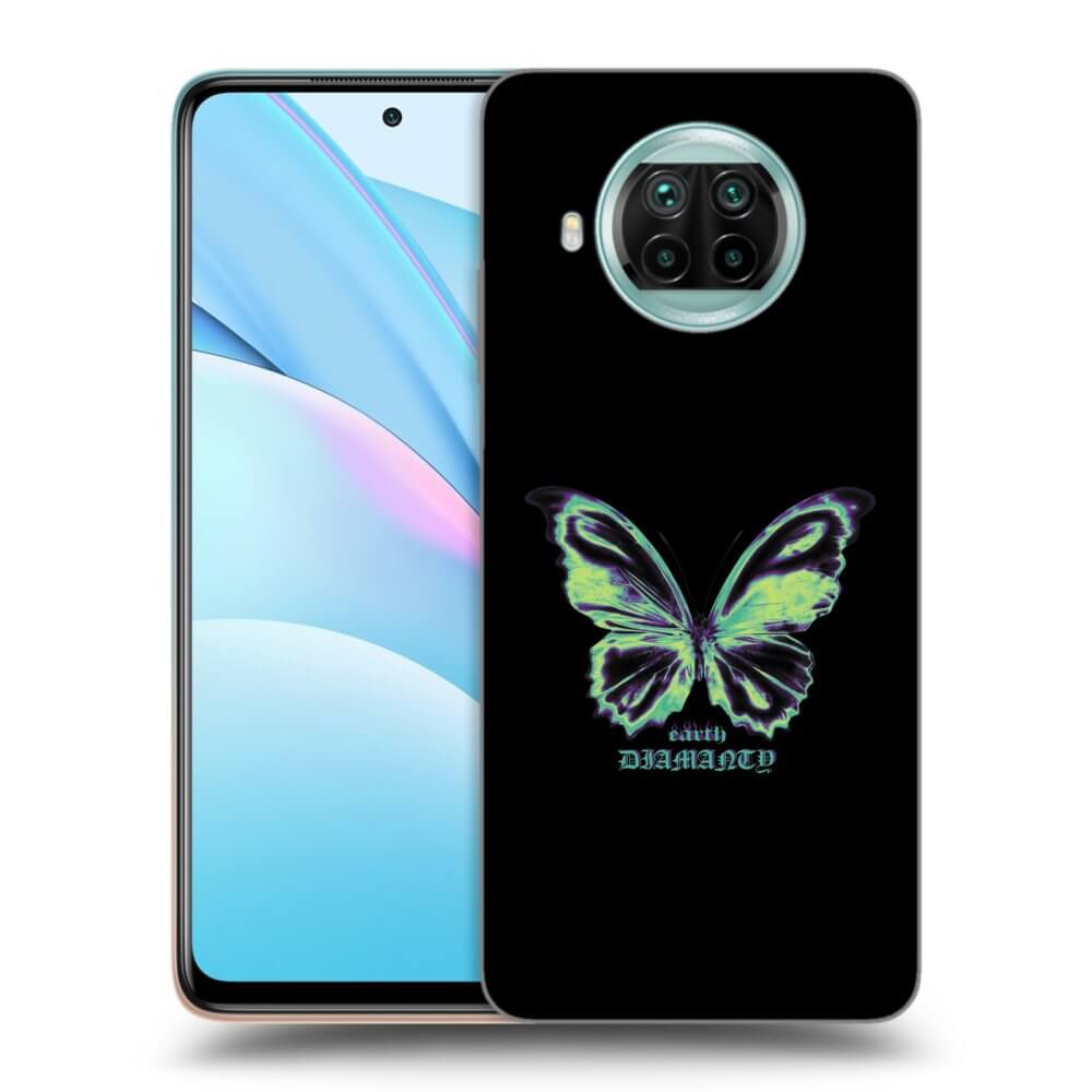 Picasee crna silikonska maskica za Xiaomi Mi 10T Lite - Diamanty Blue