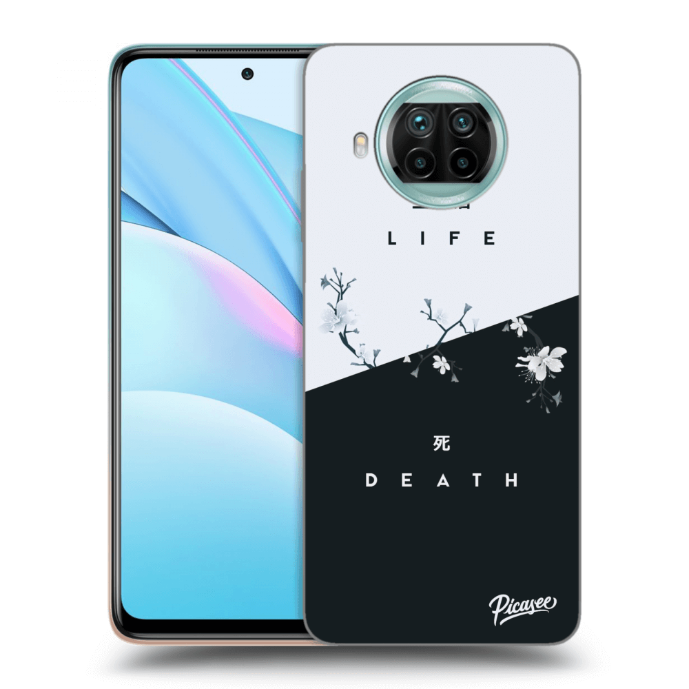 Picasee crna silikonska maskica za Xiaomi Mi 10T Lite - Life - Death