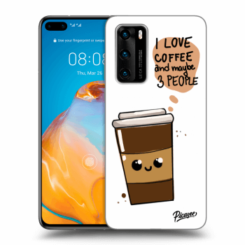 Maskica za Huawei P40 - Cute coffee