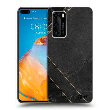 Maskica za Huawei P40 - Black tile