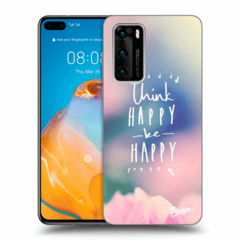 Maskica za Huawei P40 - Think happy be happy