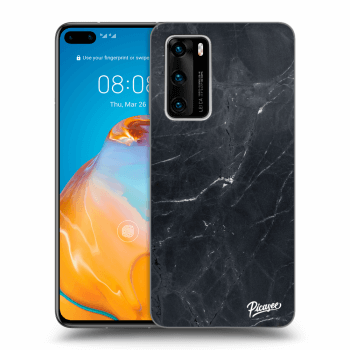 Maskica za Huawei P40 - Black marble