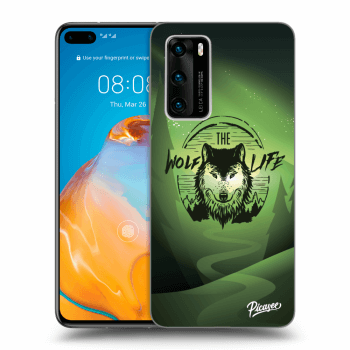 Maskica za Huawei P40 - Wolf life