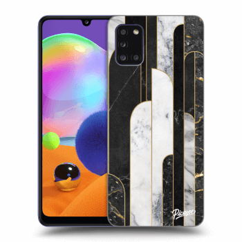 Maskica za Samsung Galaxy A31 A315F - Black & White tile