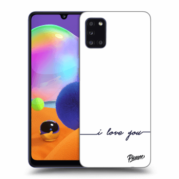 Maskica za Samsung Galaxy A31 A315F - I love you