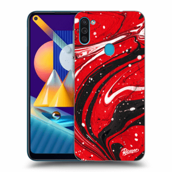 Maskica za Samsung Galaxy M11 - Red black