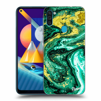 Maskica za Samsung Galaxy M11 - Green Gold