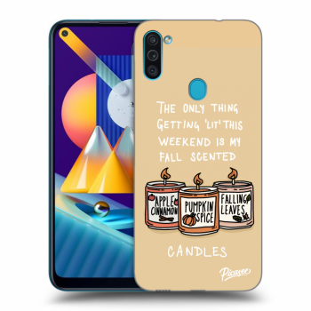 Maskica za Samsung Galaxy M11 - Candles