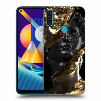 Maskica za Samsung Galaxy M11 - Gold - Black