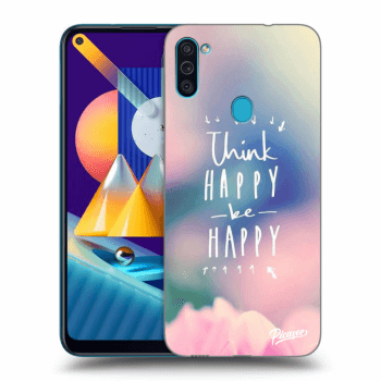 Maskica za Samsung Galaxy M11 - Think happy be happy