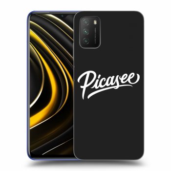 Picasee crna silikonska maskica za Xiaomi Poco M3 - Picasee - White