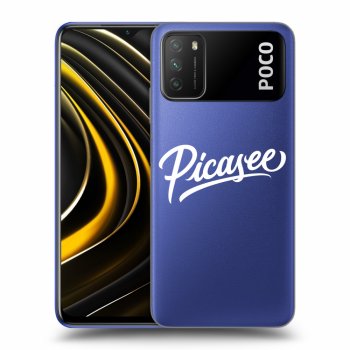 Picasee silikonska prozirna maskica za Xiaomi Poco M3 - Picasee - White