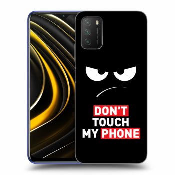 Maskica za Xiaomi Poco M3 - Angry Eyes - Transparent