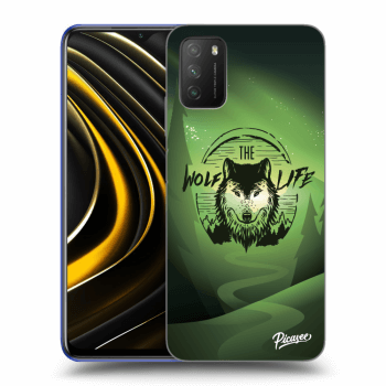 Maskica za Xiaomi Poco M3 - Wolf life