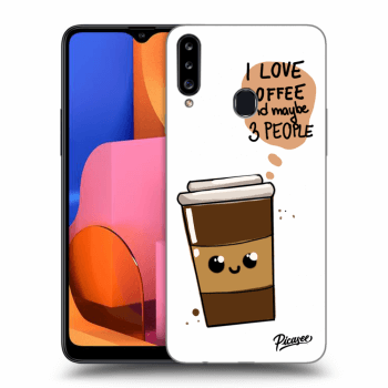 Maskica za Samsung Galaxy A20s - Cute coffee