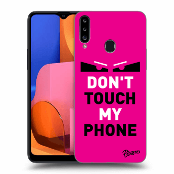 Maskica za Samsung Galaxy A20s - Shadow Eye - Pink
