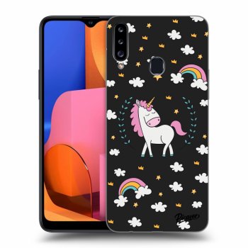 Maskica za Samsung Galaxy A20s - Unicorn star heaven