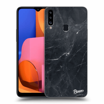 Maskica za Samsung Galaxy A20s - Black marble