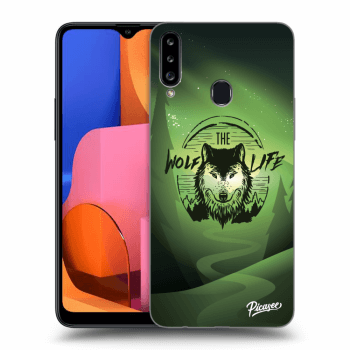 Maskica za Samsung Galaxy A20s - Wolf life