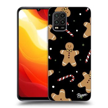 Picasee crna silikonska maskica za Xiaomi Mi 10 Lite - Gingerbread