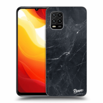 Picasee silikonska prozirna maskica za Xiaomi Mi 10 Lite - Black marble