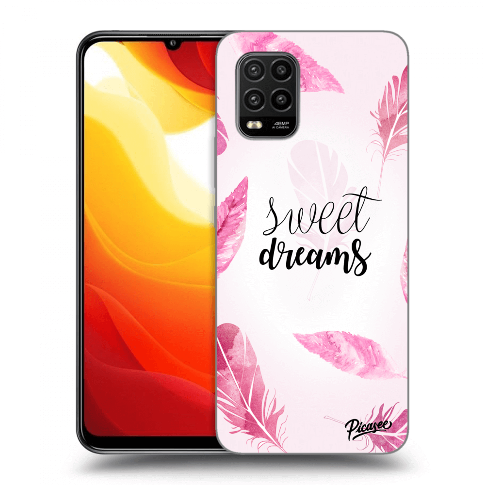 Picasee crna silikonska maskica za Xiaomi Mi 10 Lite - Sweet dreams