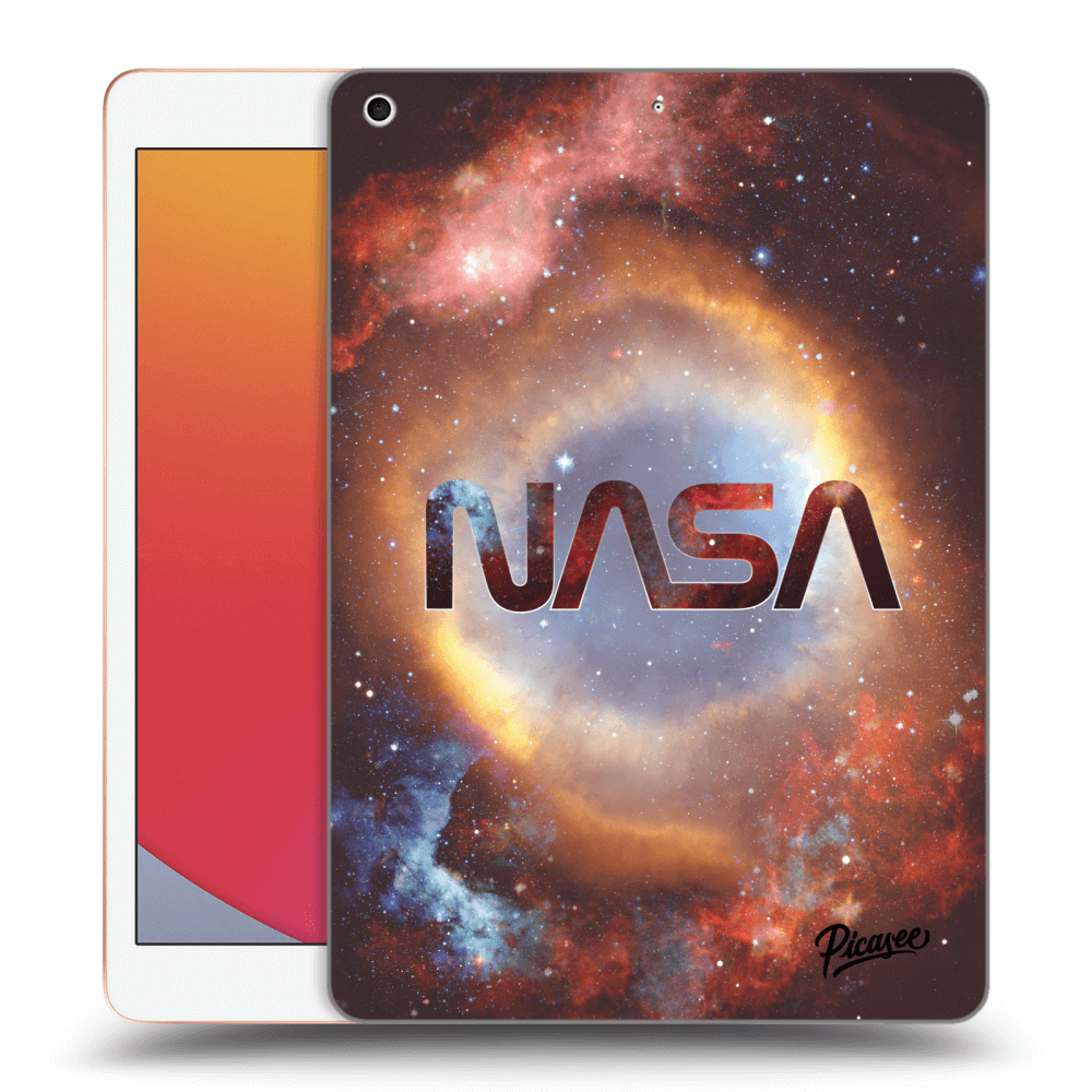 Picasee crna silikonska maskica za Apple iPad 10.2" 2020 (8. gen) - Nebula