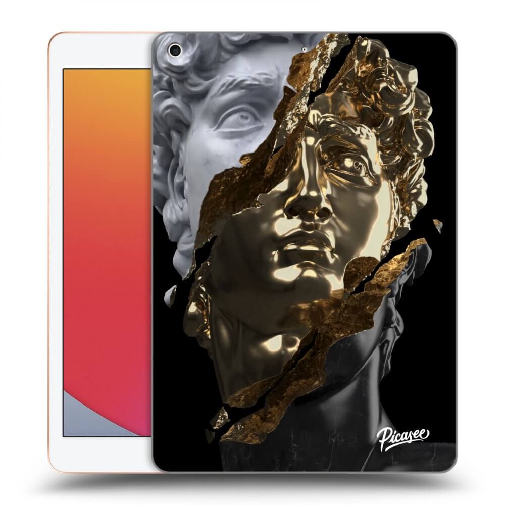 Picasee crna silikonska maskica za Apple iPad 10.2" 2020 (8. gen) - Trigger