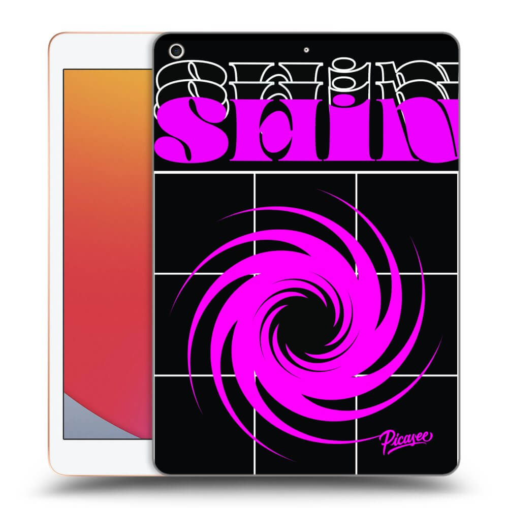 Picasee crna silikonska maskica za Apple iPad 10.2" 2020 (8. gen) - SHINE