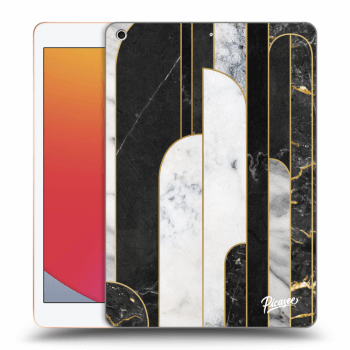Maskica za Apple iPad 10.2" 2020 (8. gen) - Black & White tile