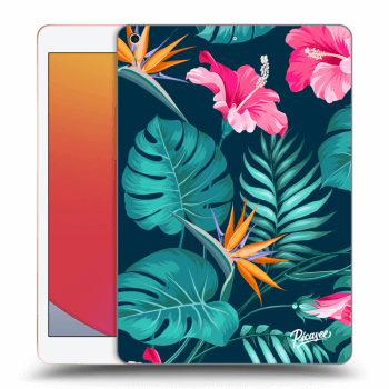 Maskica za Apple iPad 10.2" 2020 (8. gen) - Pink Monstera