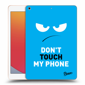 Maskica za Apple iPad 10.2" 2020 (8. gen) - Angry Eyes - Blue