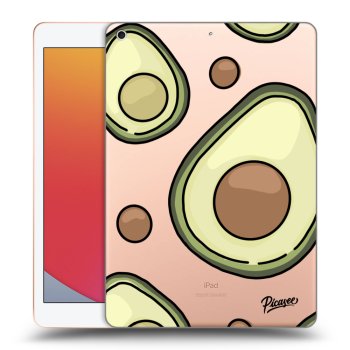 Picasee silikonska prozirna maskica za Apple iPad 10.2" 2020 (8. gen) - Avocado